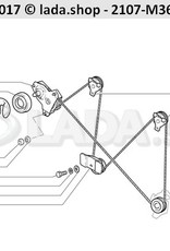 Original LADA 2105-6104064, Venster regulator handvat