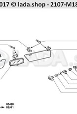 Original LADA 2105-8204052, Holder. Sunvisor