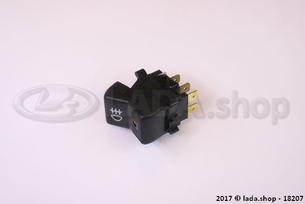 Original LADA 2107-3709609-10, Rear foglight switch