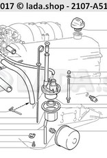 Original LADA 2108-1300080-60, Screw-Type-Clip Ø 20-32