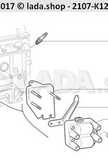 Original LADA 2112-3707010-86, Bougie set 16V