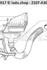 Original LADA 2112-1109080-02, Filtro aire