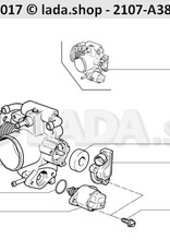 Original LADA 2112-1148200-82, Capteur de position du papillon