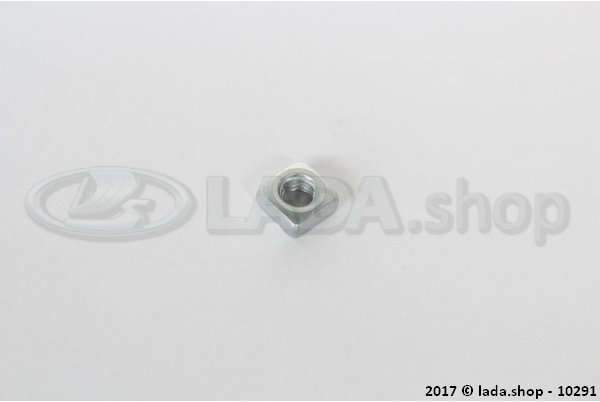 Original LADA 0000-1004089301, Nut M6. square