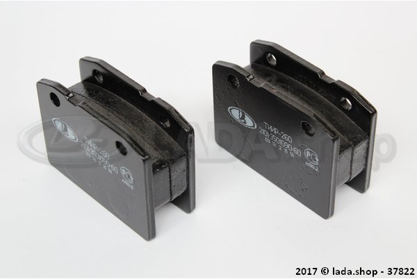 Original LADA 2101-3501800-82, Remblok set (4) Lada 2101-2107