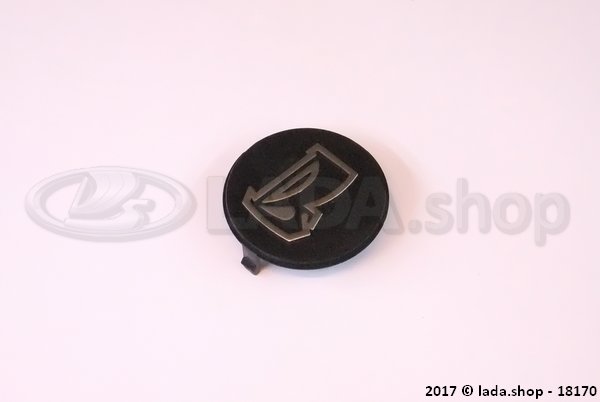 Original LADA 2107-3402070, Emblem F.Hupenknopf