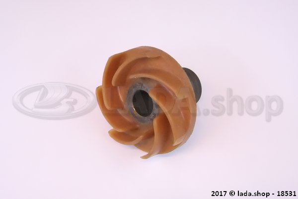 Original LADA 21073-1307032, Water pump impeller