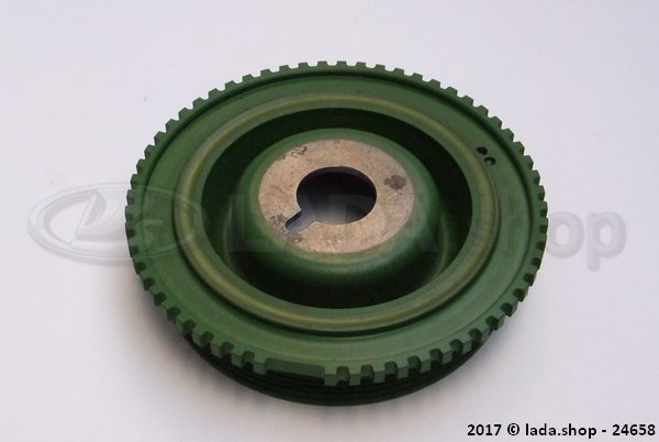 Original LADA 2112-1005058-02, Poulie damper de vilebrequin