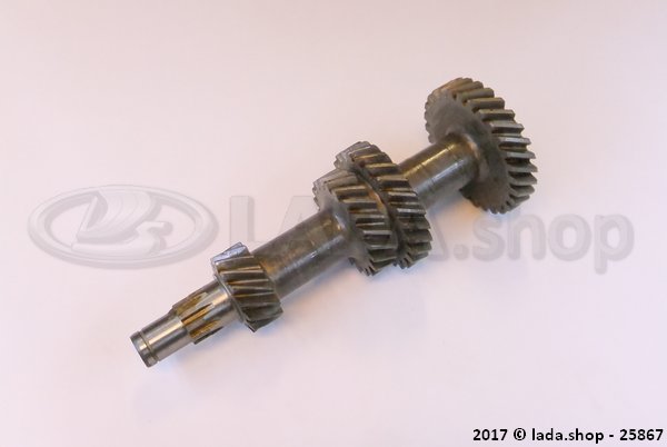 Original LADA 2105-1701050, Gear unit Z1=28 Z2=24 Z3=20 Z4=14