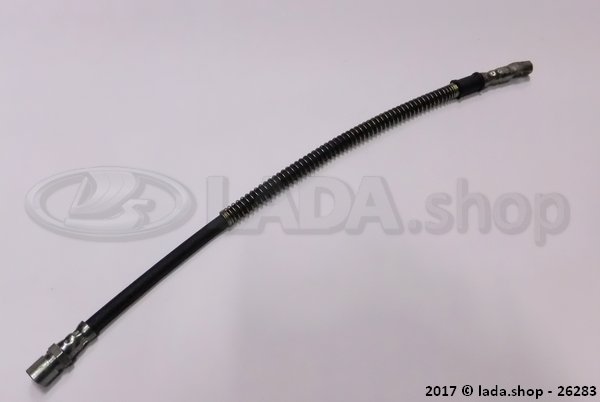 Original LADA 2121-3506060-10, Brake hose. front long LADA Niva 4x4