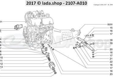 C7 Suspensión del motor