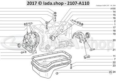 C7 Oil sump and block covers