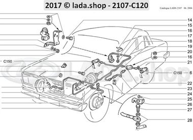 C7 Hydraulic brakes drive