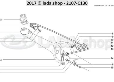 C7 Pressure regulator actuator