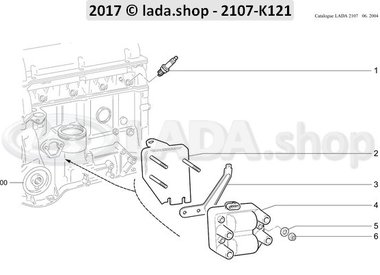 C7 Ignition module and spark plugs