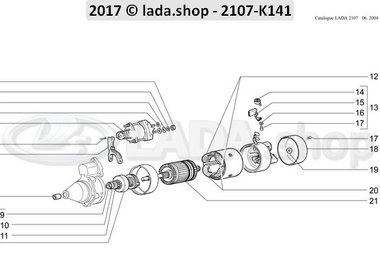 C7 motor de arranque