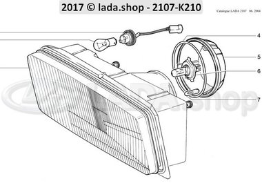 C7 Faros delanteros