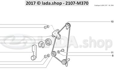 C7 Elevalunas de las puertas traseras