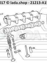 Original LADA 2101-1006018, Brida tope