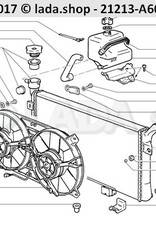 Original LADA 2105-1311065, Bouchon de vase d'expansion