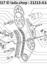 Original LADA 0000-1003540821, Goujon M6x14