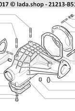 Original LADA 0000-1001500021, Espargos M6X12