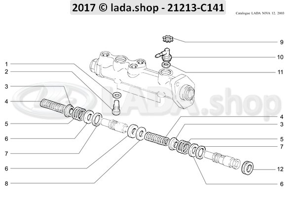 Original LADA 2101-1602516, Manschette