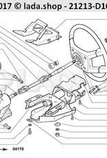 Original LADA 21213-3400010, Mecanismo de direccion