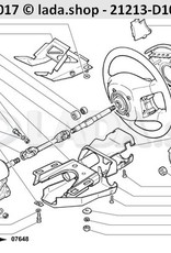 Original LADA 21213-3400010, Mecanismo de direccion