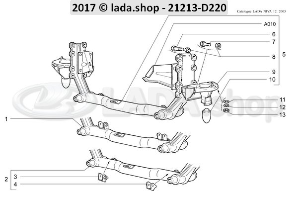 Original LADA 2101-2904228, Ajustador Calço 3 Milímetros