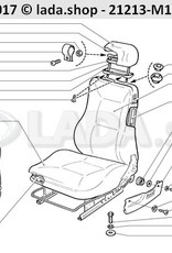 Original LADA 0000-1003276201, Parafuso M6X16