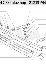 Original LADA 0000-1002598471, Arruela 8 Fixação