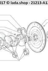 Original LADA 2101-1005126, Pasador de ajuste