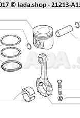 Original LADA 2101-1000104-13, Jeu De Coussinets +0.75