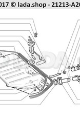 Original LADA 2121-1101060-20, Fuel filler