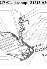 Original LADA 21214-1101060, Fuel filler