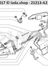 Original LADA 21214-1104142, Etrier