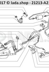 Original LADA 21214-1104142, Clamp