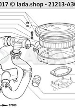 Original LADA 0000-1000519501, Arandela 7