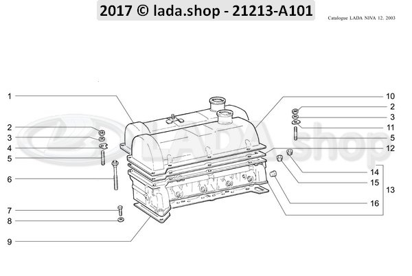 Original LADA 0000-1000269950, Bouchon conique 28x1.5