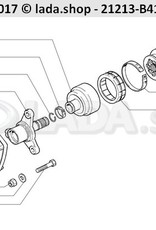 Original LADA 0000-1005541321, Bolt M12x1.25x75