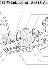 Original LADA 2121-1602575, Manguera 400 mm