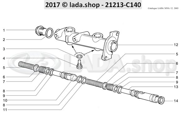 Original LADA 2101-1602618, Dichtung