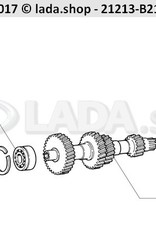 Original LADA 0000-1005540421, Schraube M12x1.25x30