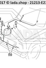 Original LADA 2101-5208426, Hose L1340mm D6d4mm