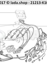 Original LADA 21214-3707080-82, Câble d’allumage haute tension MPFI