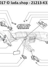 Original LADA 2106-3710348, Nut switch