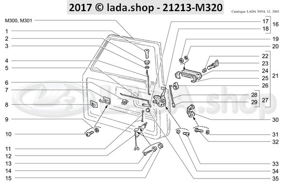 Original LADA 2101-8406162, Etrier