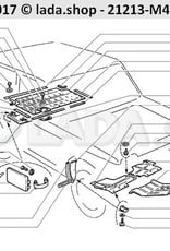 Original LADA 2121-8403363, Splash guard. wing. LH