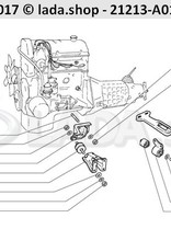 Original LADA 2101-1001101, Stud M8x15